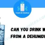 Can You Drink Water From A Dehumidifier?
